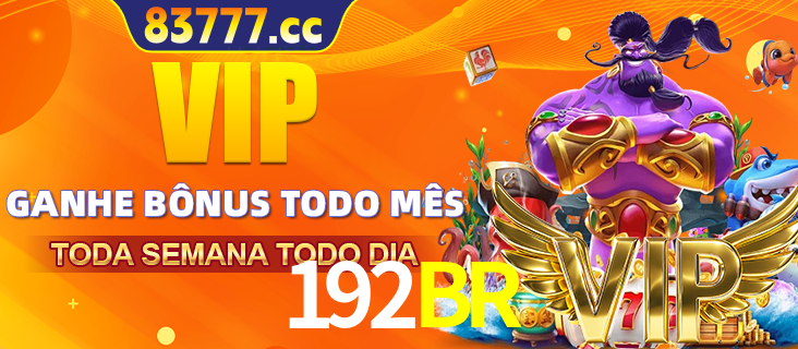 Banner promocional do 192BR oferecendo 100% de recompensas adicionais contínuas para quem fizer o login diário (Daily sign-in), com um mascote de coelho.